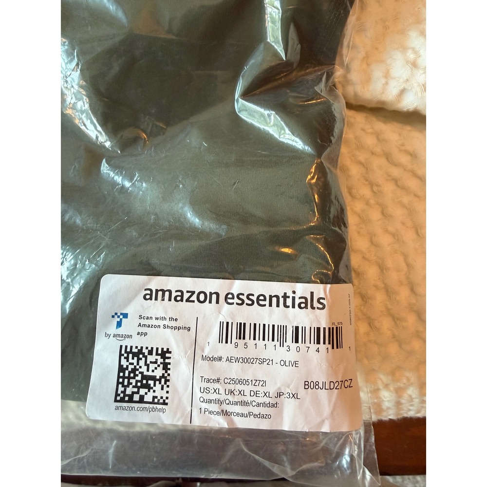 Amazon Essentials Womens High Waisted Active Leggings Bright Olive XL - Picture 3 of 7